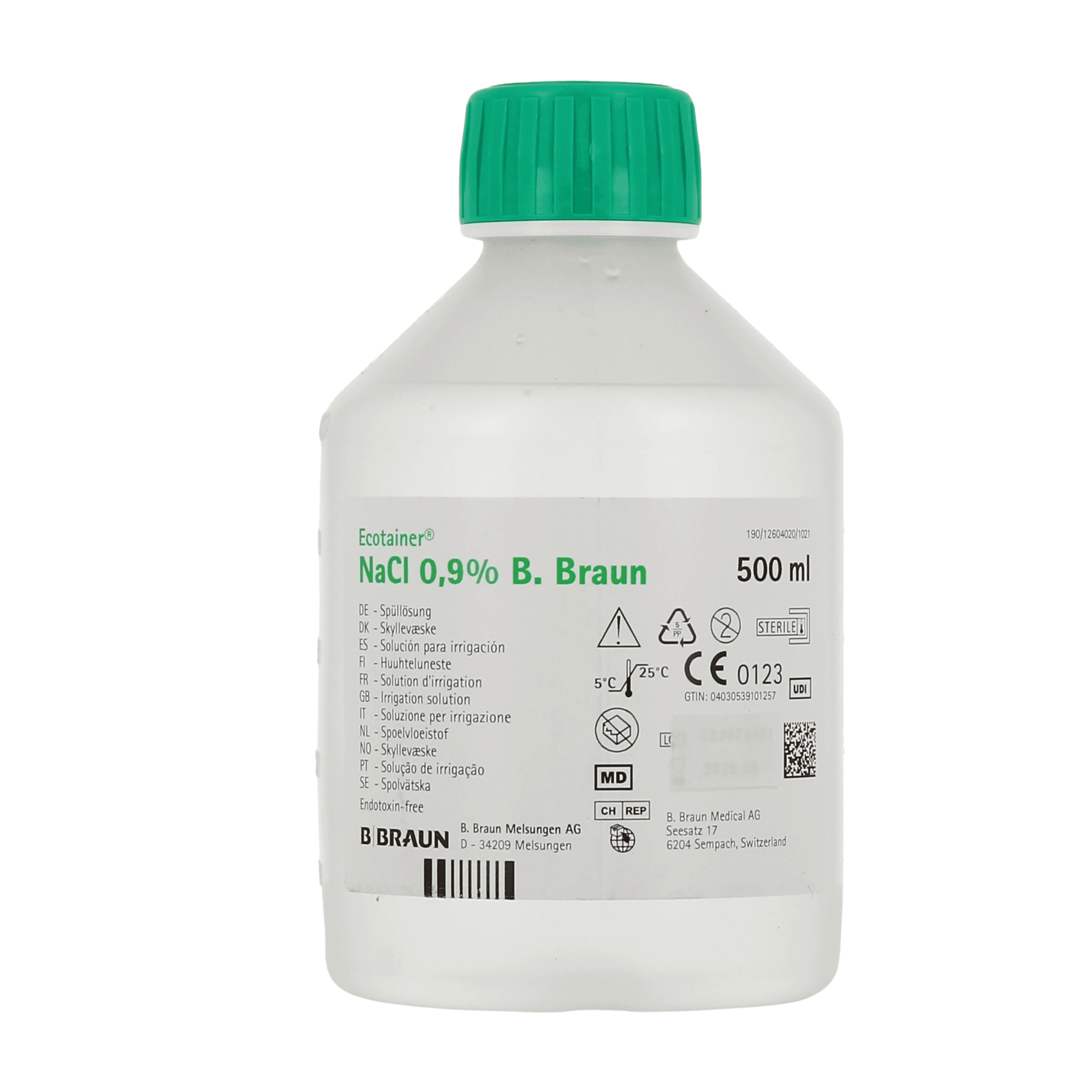 B Braun Physiologische Kochsalzlösung — Isotonische & sterile NaCl 0,9 % Lösung — 1 / 6