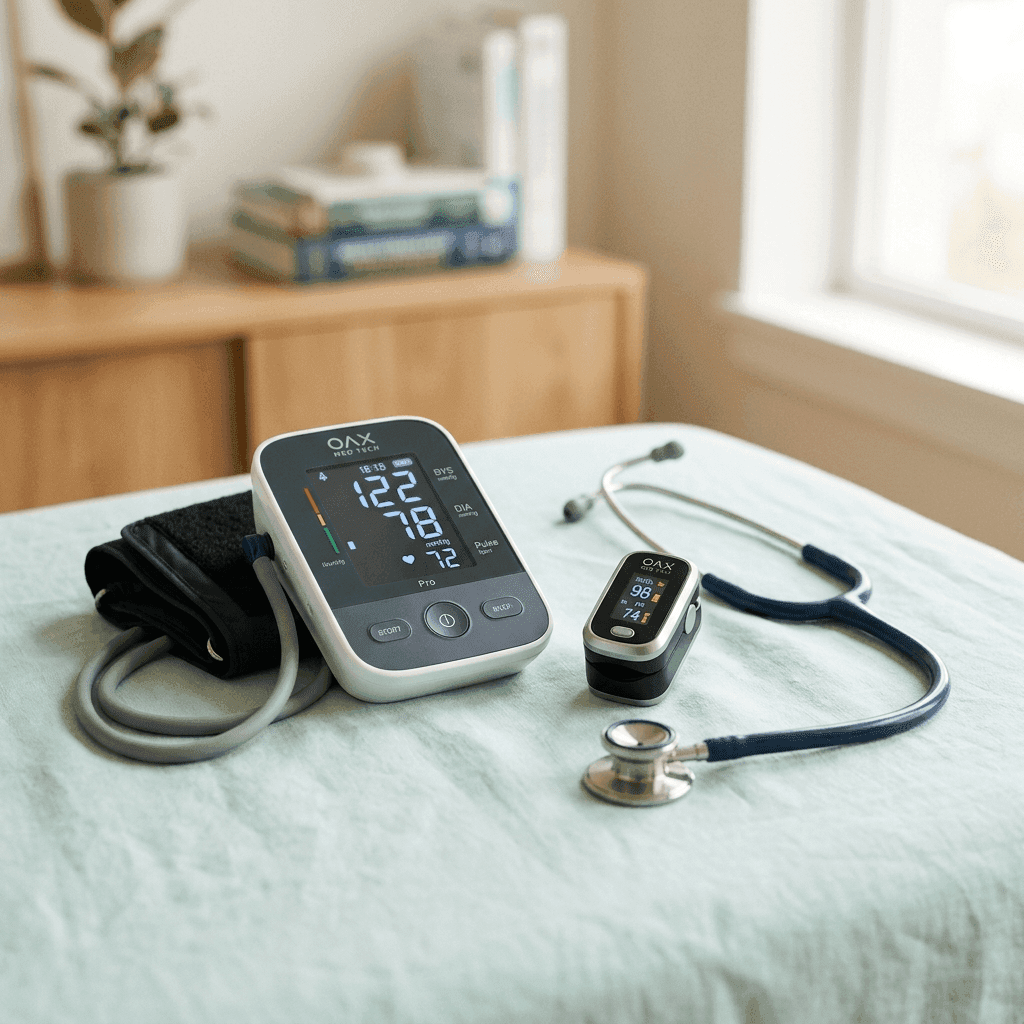 Blutdruckmessgeräte & Oximeter in Arztqualität